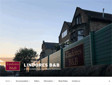 Tablet Screenshot of lindores-b-and-b.co.uk